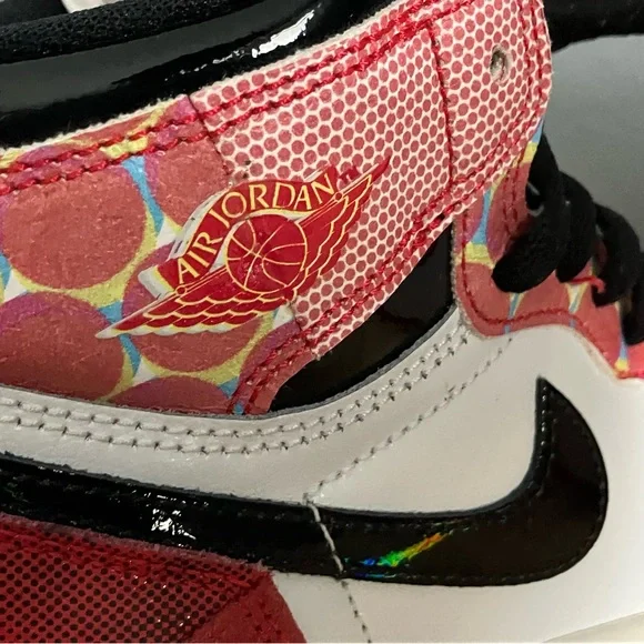 Marvel x Air Jordan 1 Retro High OG PS Next Chapter Spider-Man Nike Sneakers - Picture 6 of 8